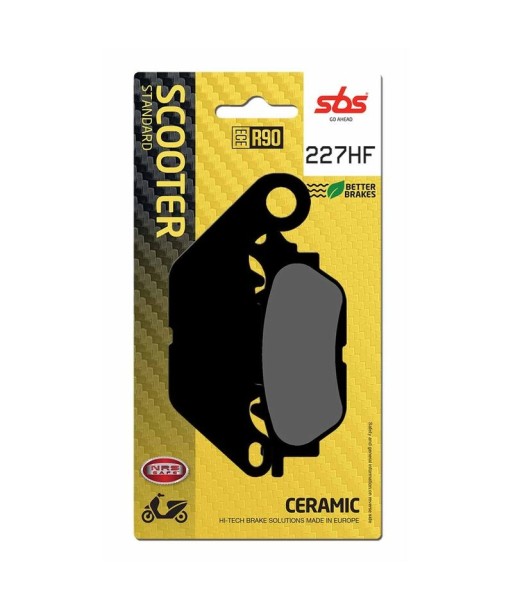 Pastilla de freno SBS P227-HF