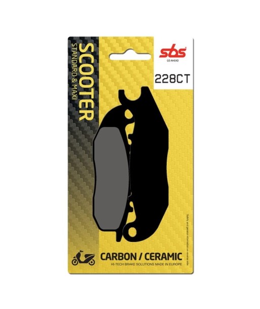 Pastilla de freno SBS P228-CT