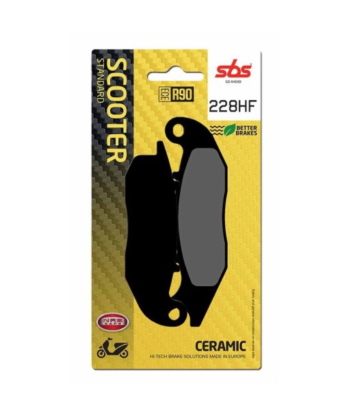 Pastilla de freno SBS P228-HF