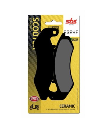 Pastilla de freno SBS P232-HF