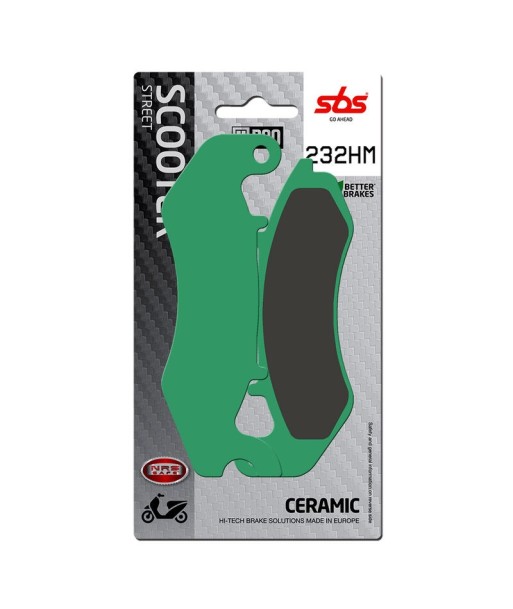 Pastilla de freno SBS P232-HM