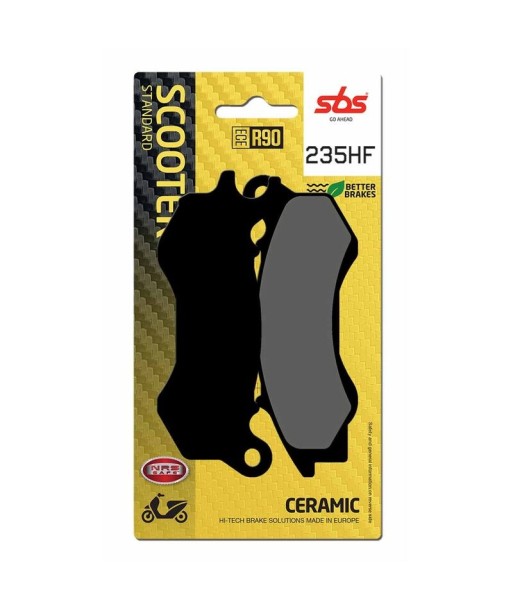 Pastilla de freno SBS P235-HF