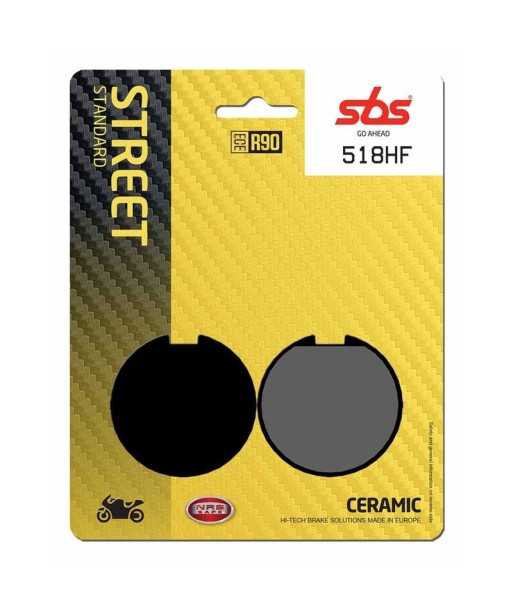 Pastilla de freno SBS P518-HF