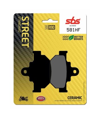 Pastilla de freno SBS P581-HF