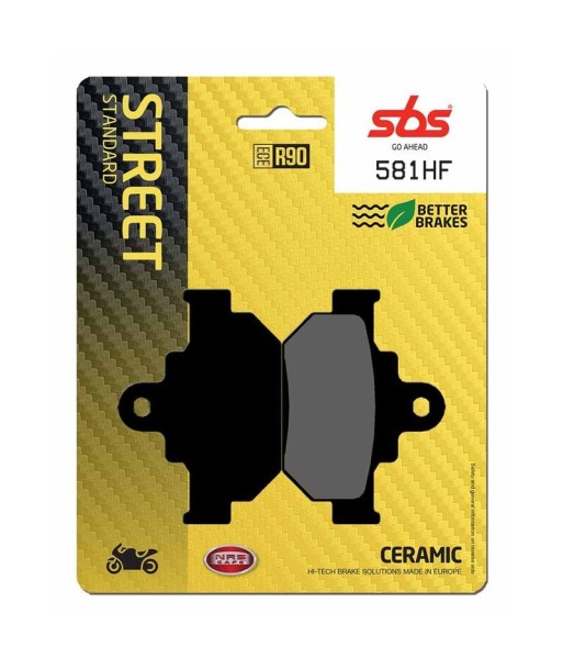 Pastilla de freno SBS P581-HF