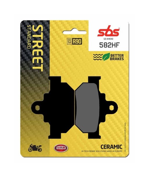 Pastilla de freno SBS P582-HF