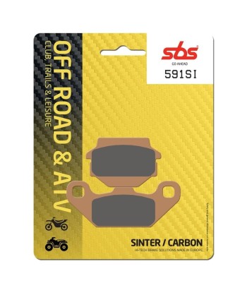 Pastilla de freno SBS P591-SI