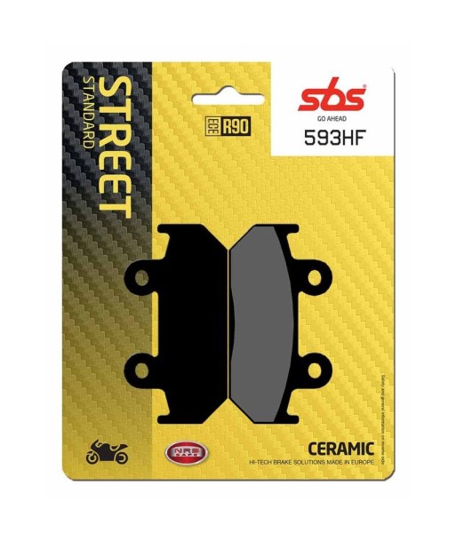 Pastilla de freno SBS P593-HF