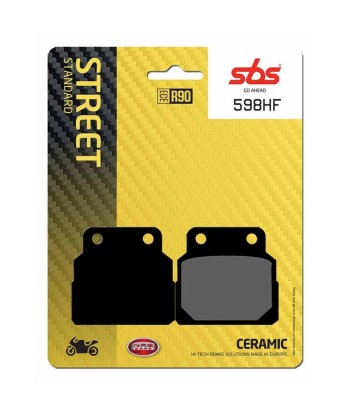 Pastilla de freno SBS P598-HF