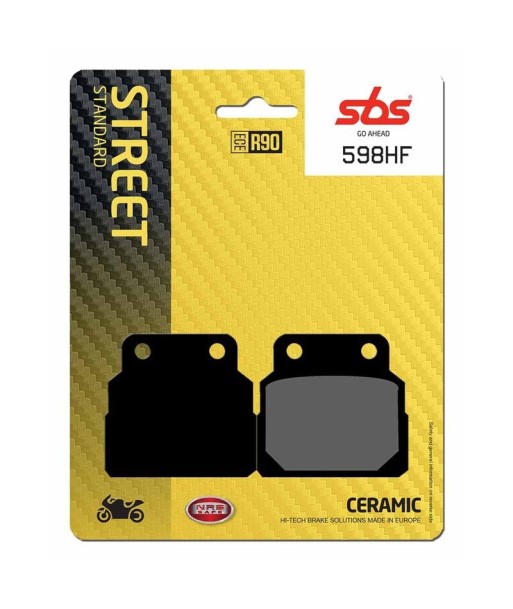 Pastilla de freno SBS P598-HF