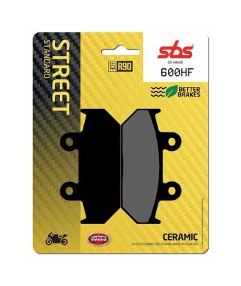 Pastilla de freno SBS P600-HF