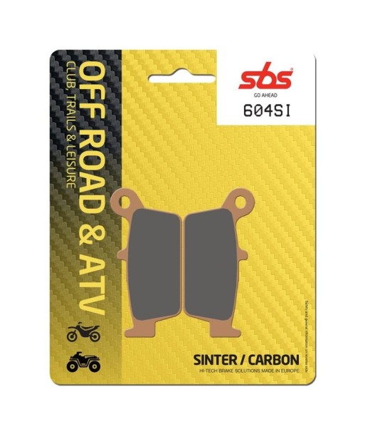 Pastilla de freno SBS P604-SI