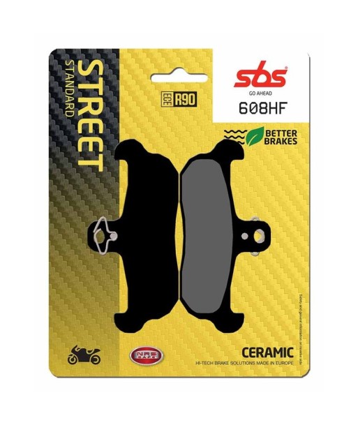 Pastilla de freno SBS P608-HF