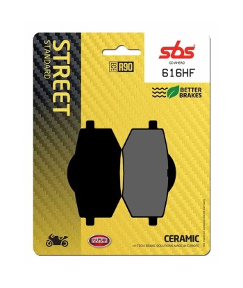 Pastilla de freno SBS P616-HF