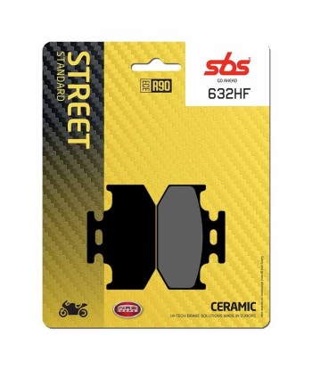 Pastilla de freno SBS P632-HF