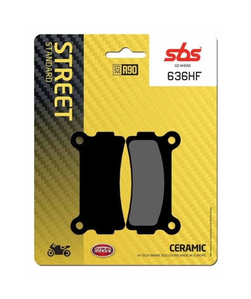 Pastilla de freno SBS P636-HF