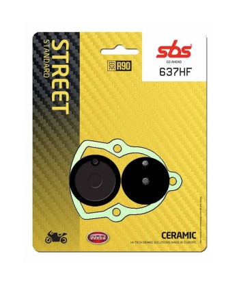 Pastilla de freno SBS P637-HF