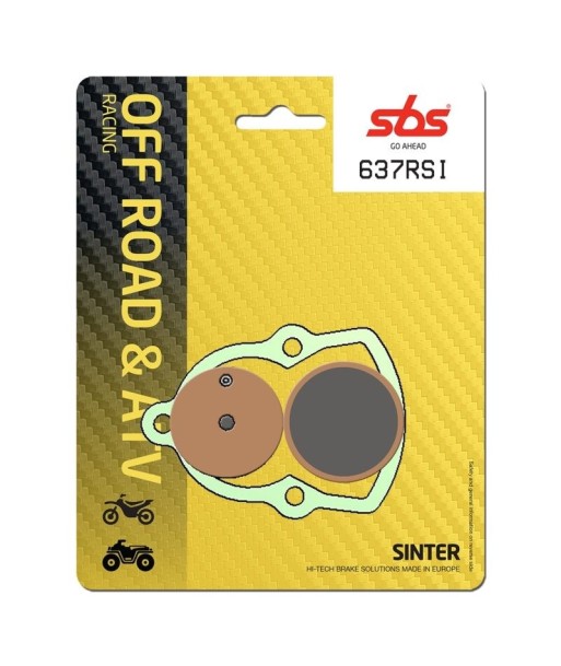 Pastilla de freno SBS P637-RSI