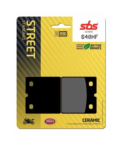 Pastilla de freno SBS P640-HF
