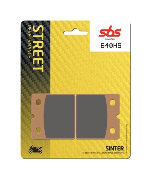 Pastilla de freno SBS P640-HS