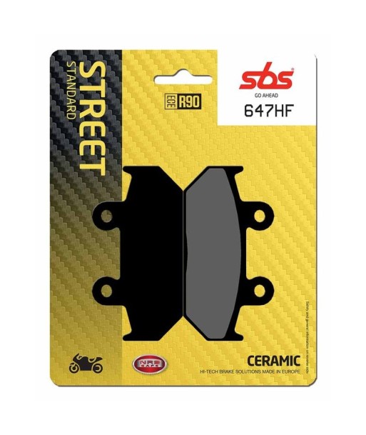 Pastilla de freno SBS P647-HF