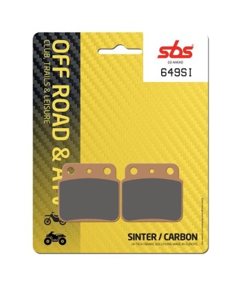 Pastilla de freno SBS P649-SI