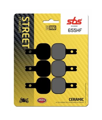 Pastilla de freno SBS P655-HF