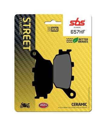 Pastilla de freno SBS P657-HF