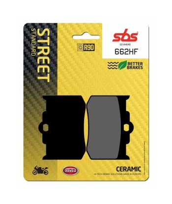 Pastilla de freno SBS P662-HF