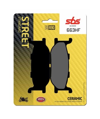 Pastilla de freno SBS P663-HF