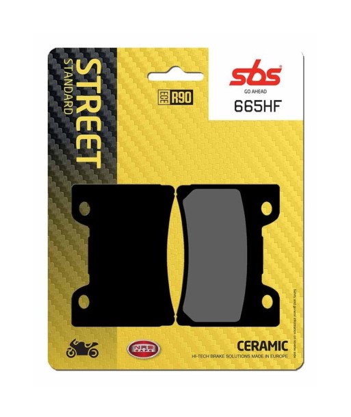 Pastilla de freno SBS P665-HF