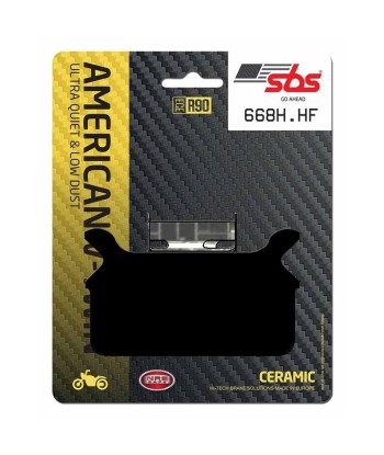Pastilla de freno SBS P668-HF