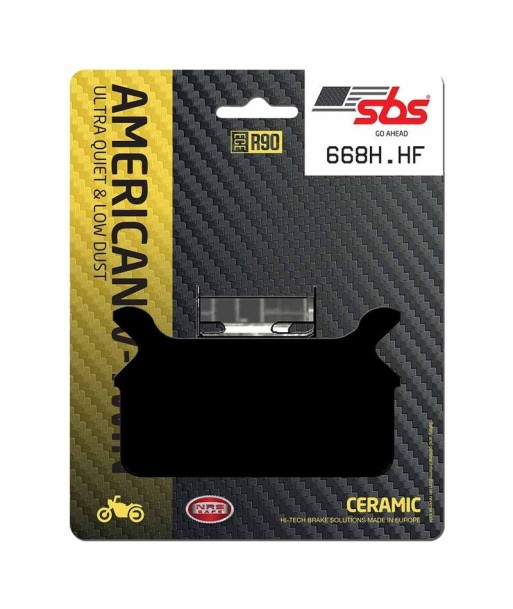 Pastilla de freno SBS P668-HF