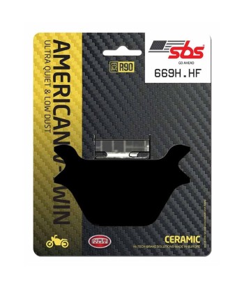 Pastilla de freno SBS P669-HF