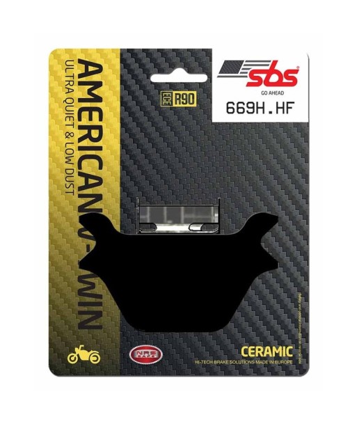 Pastilla de freno SBS P669-HF