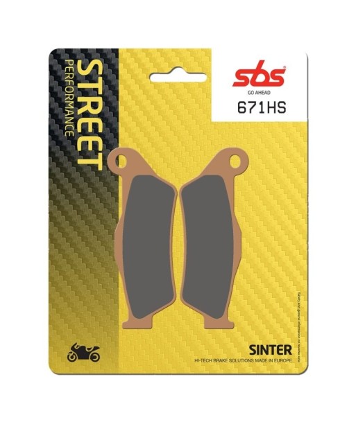 Pastilla de freno SBS P671-HS