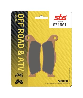 Pastilla de freno SBS P671-RSI
