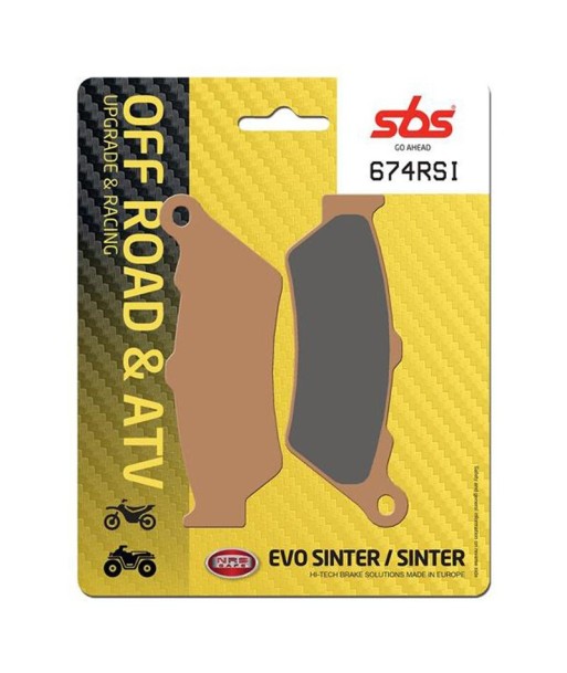 Pastilla de freno SBS P674-RSI