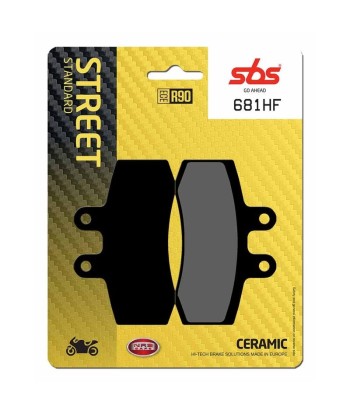 Pastilla de freno SBS P681-HF