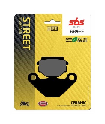 Pastilla de freno SBS P684-HF