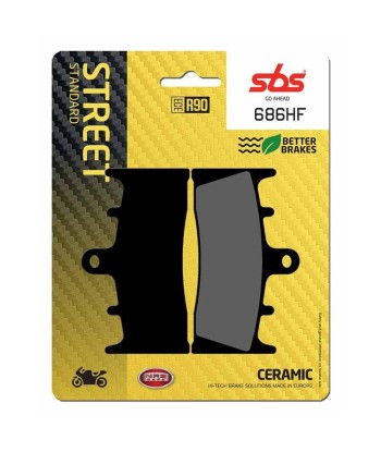 Pastilla de freno SBS P686-HF