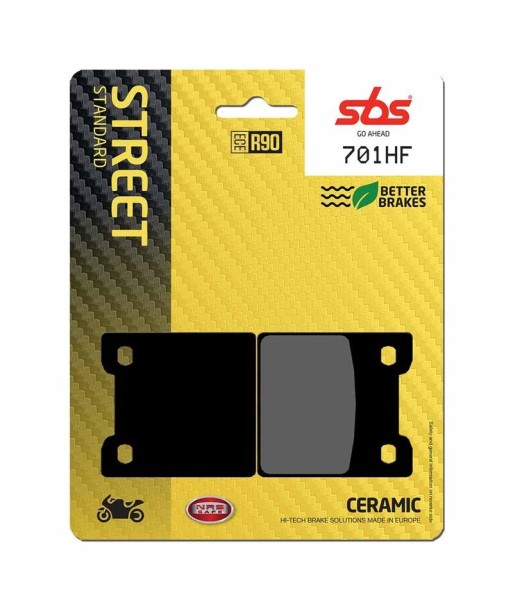 Pastilla de freno SBS P701-HF
