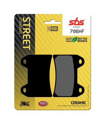 Pastilla de freno SBS P706-HF