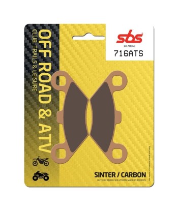 Pastilla de freno SBS P716-ATS