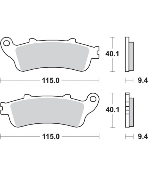 Pastilla de freno SBS P722-HS