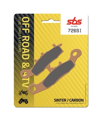 Pastilla de freno SBS P726-SI