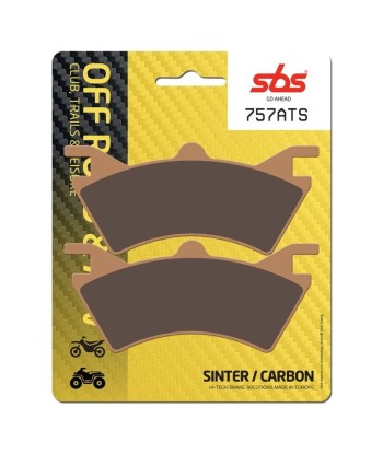 Pastilla de freno SBS P757-ATS