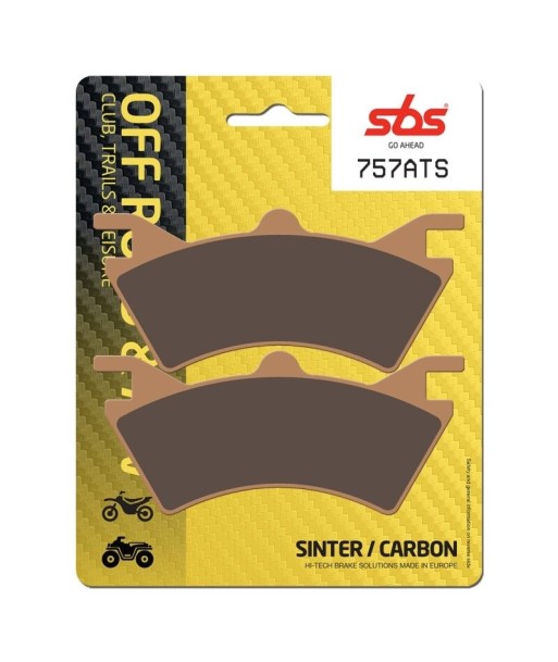 Pastilla de freno SBS P757-ATS