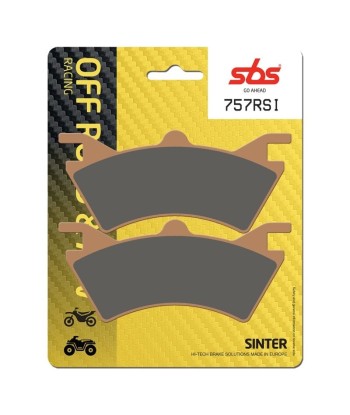 Pastilla de freno SBS P757-RSI