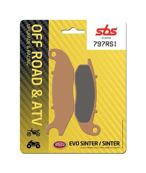 Pastilla de freno SBS P797-RSI